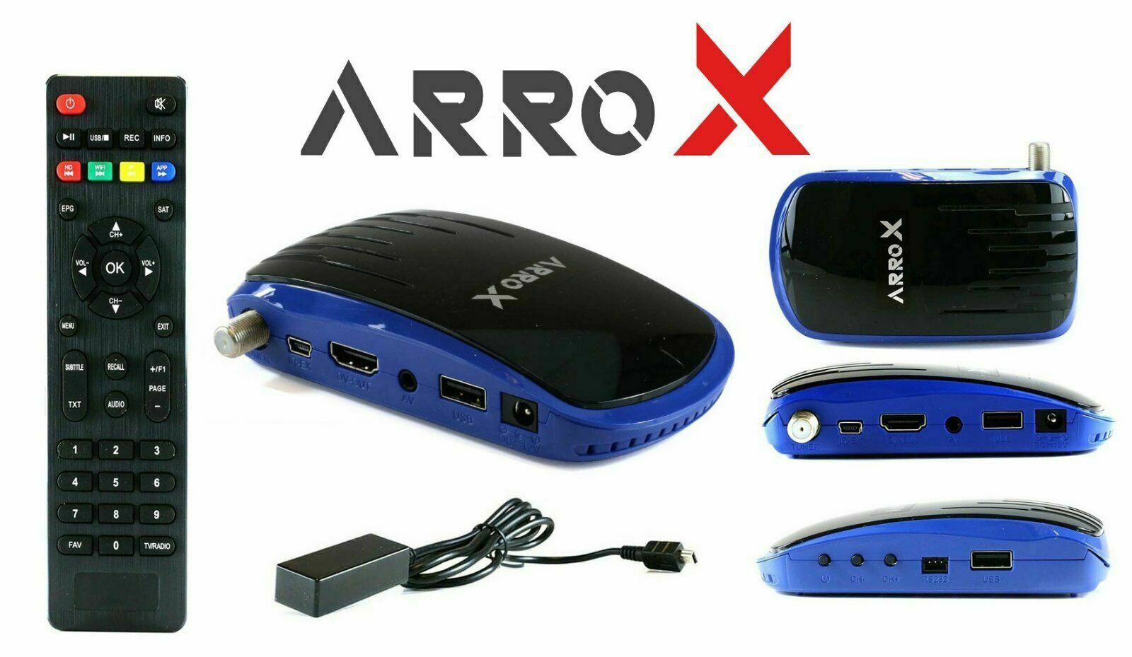 ARROX 7000 Ultra Slim + HD SAT Receiver